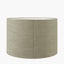 Parrot Tall Glass Table Lamp Base with Edward 40cm Pistachio Green Linen Cylinder Lampshade