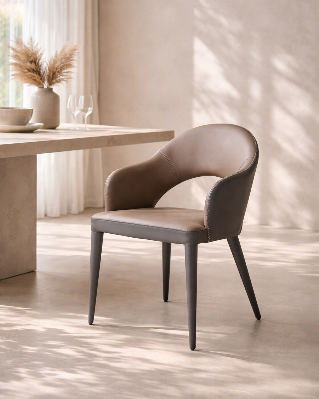 Jiva Dining Chair - Taupe