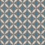 Fabric Scatter Cushion 43x43cm (Pack of 2) / Mosaic Blue