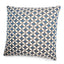 Fabric Scatter Cushion 43x43cm (Pack of 2) / Mosaic Blue