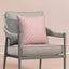 Fabric Scatter Cushion 43x43cm (Pack of 2) / Mosaic Coral