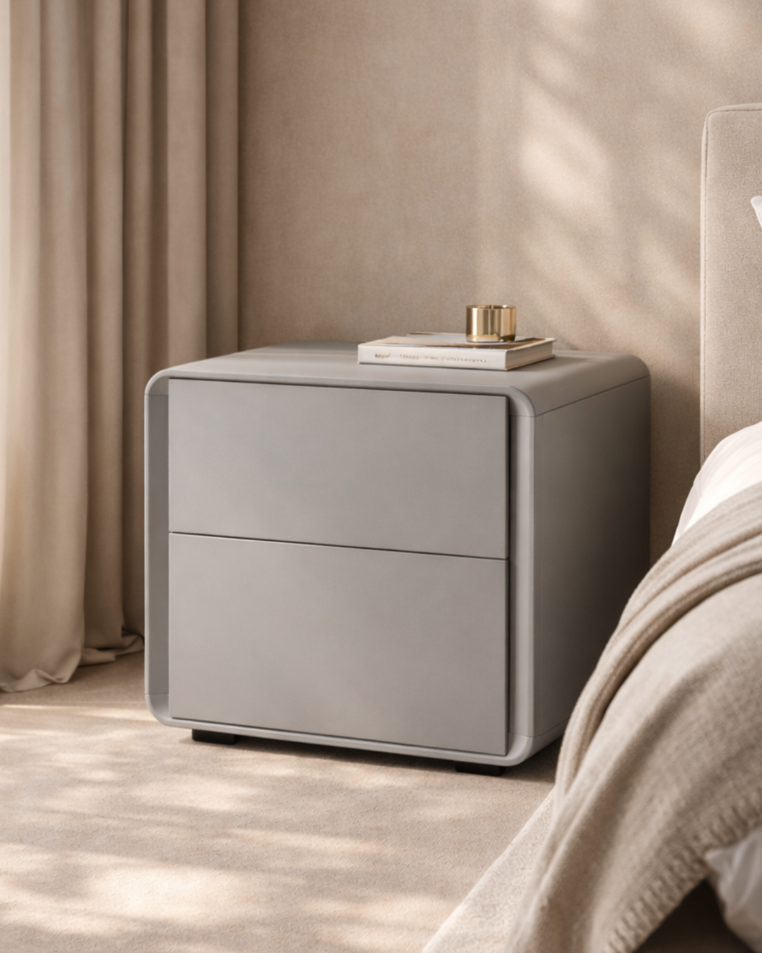 Kota Bedside - Grey