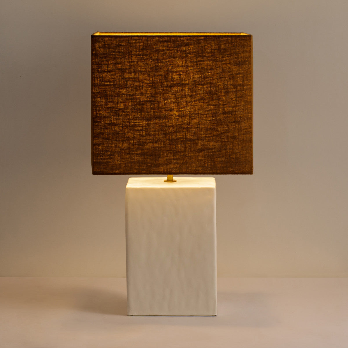Lamp | Small Rectangular Gesso