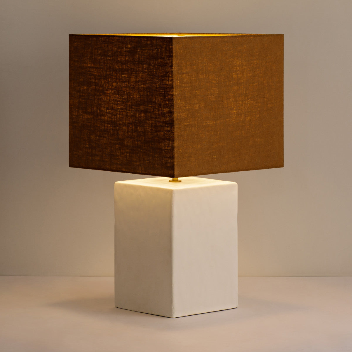Lamp | Small Rectangular Gesso