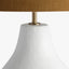 Lamp | Large Round Gesso