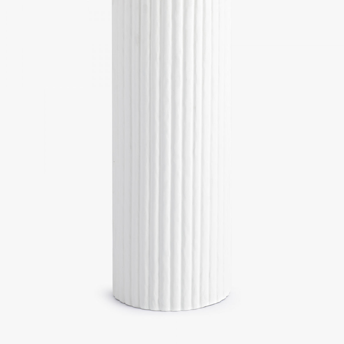 Lamp | Large Ribbed Gesso