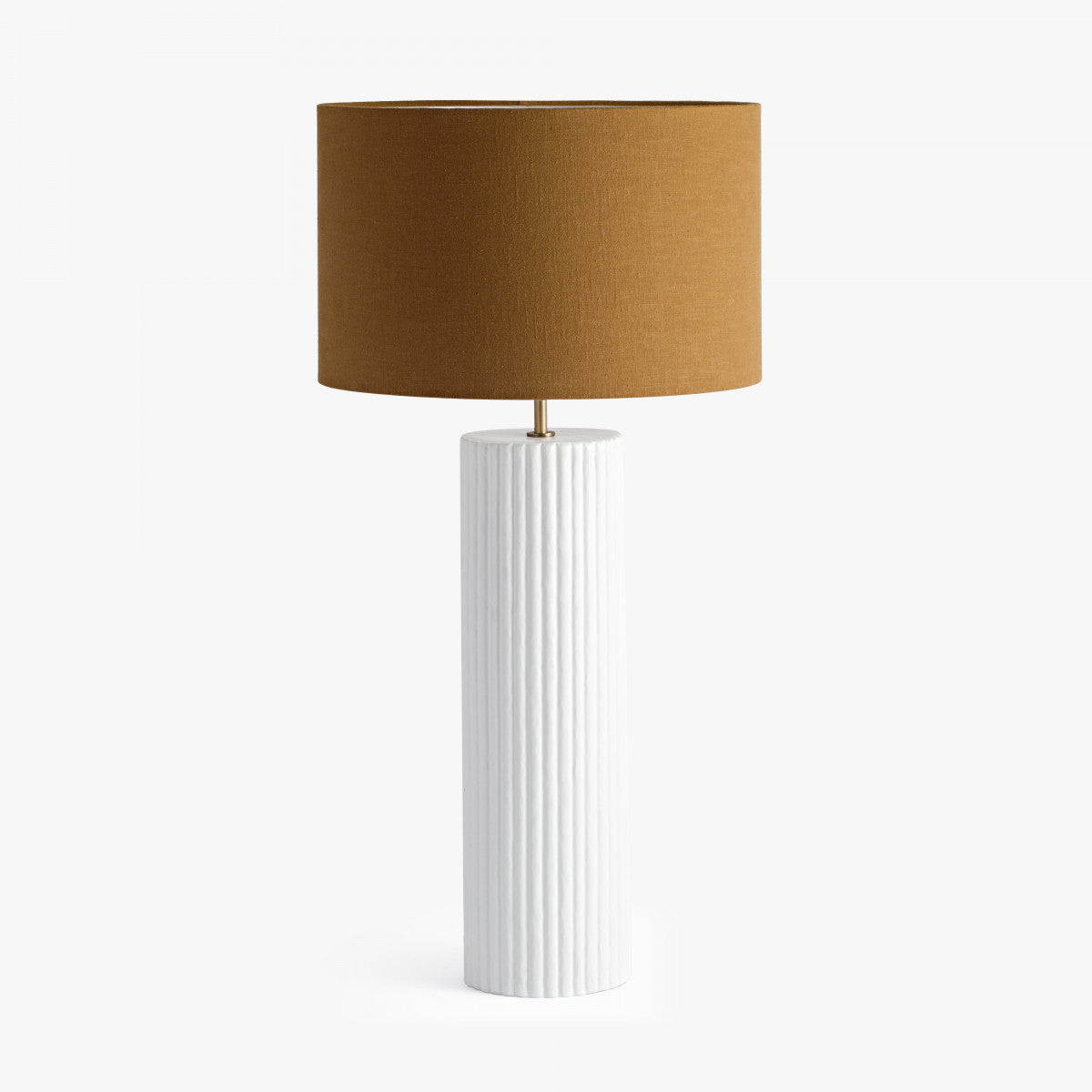 Lamp | Large Ribbed Gesso