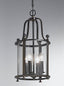Pasillo 4 light Lantern - Antique Bronze