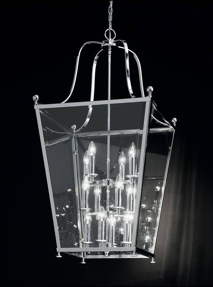 Atrio 12 light Lantern - Chrome