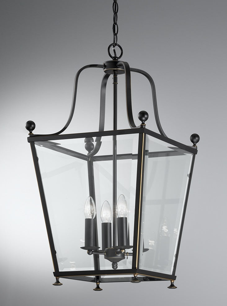 Atrio 4 light Lantern - Antique Bronze