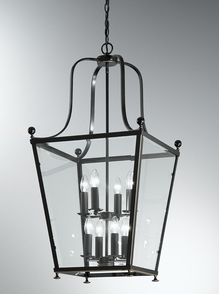 Atrio 8 light Lantern - Antique Bronze