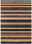 Linea Striped Caramel Washable Rug