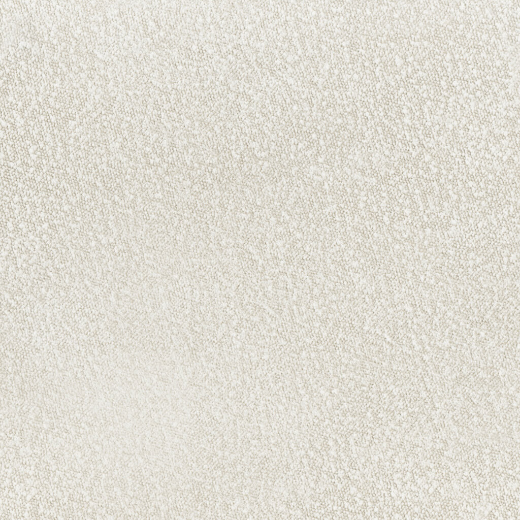 Lara Ivory Boucle Large Pouffe