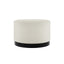 Lara Ivory Boucle Small Pouffe