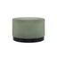 Lara Sage Velvet Small Pouffe