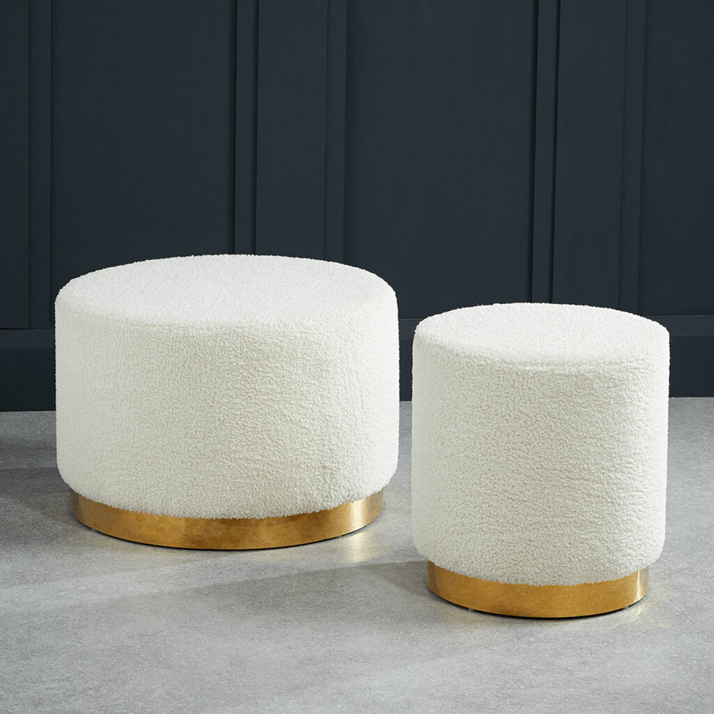 Lara Ted Large Pouffe