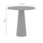 Leckford Ribbed Occasional Table | Black Oak