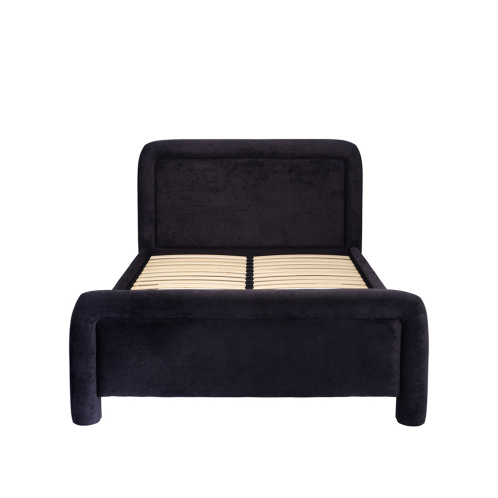 Leonnie Black King Bed