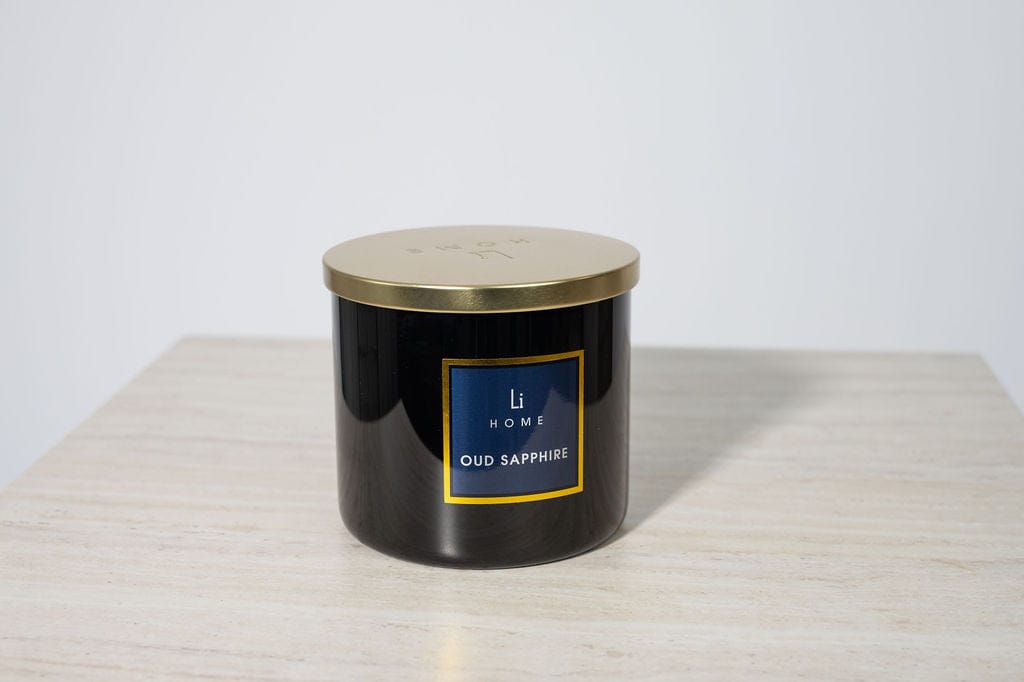 Lifestyle Home Collection Candle Oud Sapphire Oud Sapphire - 3 Wick Luxury Candle 1kg House of Isabella UK
