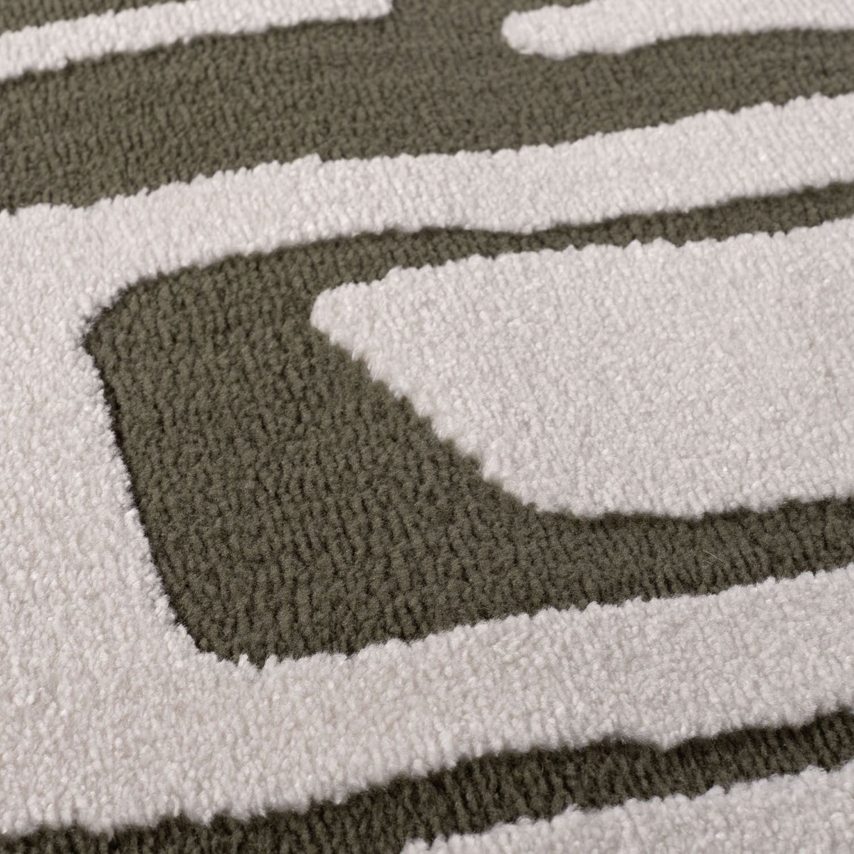 Loft Abstract Green Rug