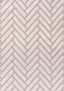 Loft Chevron Beige Rug
