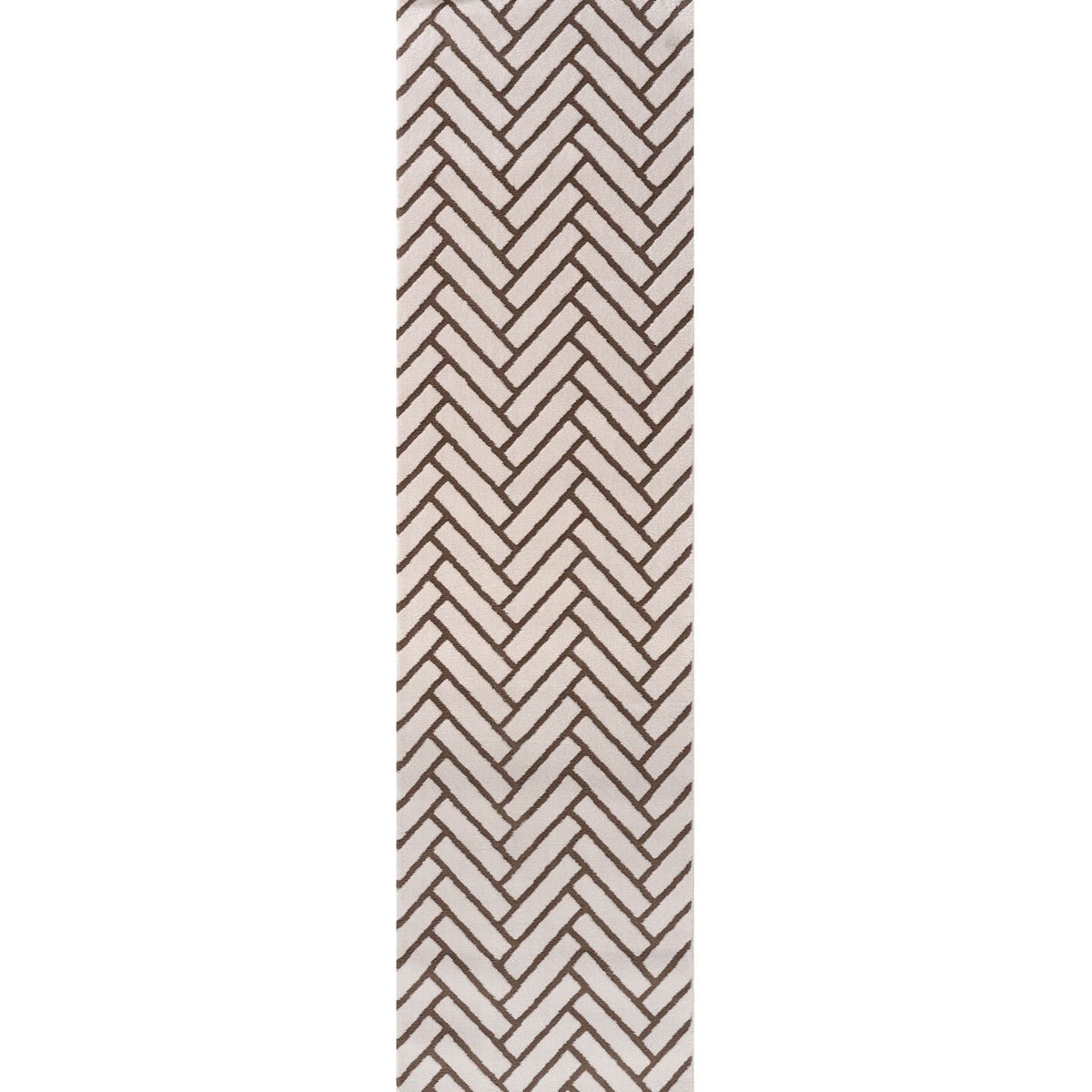 Loft Chevron Brown Rug
