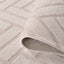 Loft Chevron Cream Rug