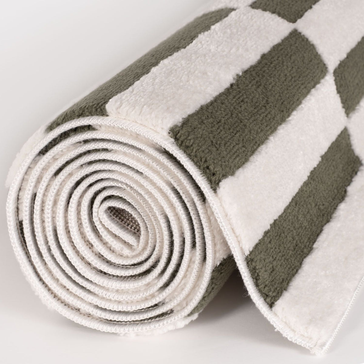 Loft Striped Green Rug