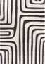 Loft Geometric Dark Grey Rug