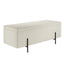Lola Ivory Boucle Storage Ottoman