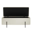Lola Ivory Boucle Storage Ottoman