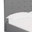 Lucca Grey Kingsize Bed