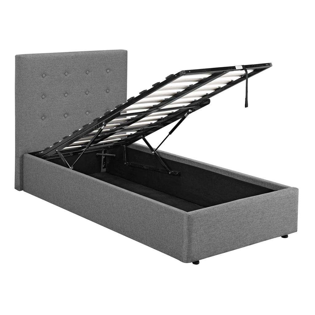 Lucca Plus Grey Double Bed