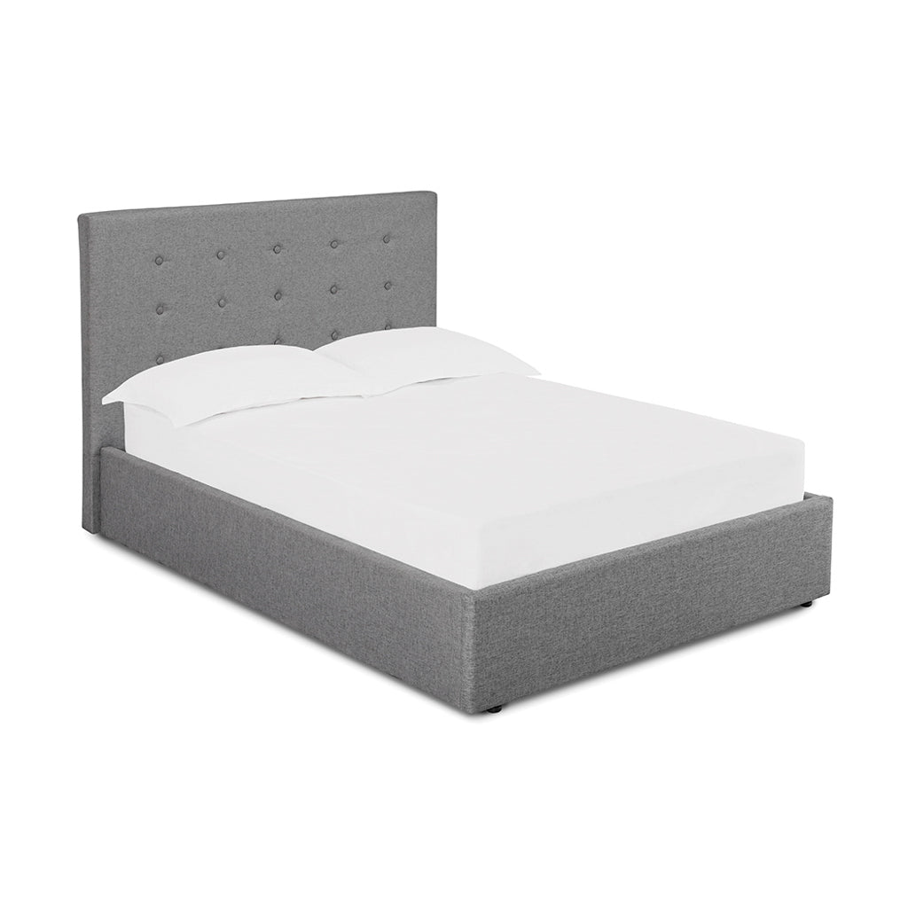 Lucca Grey Double Bed