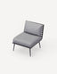 Mayfair Corner Lounging Set with Fire Pit Table and 1 Bench