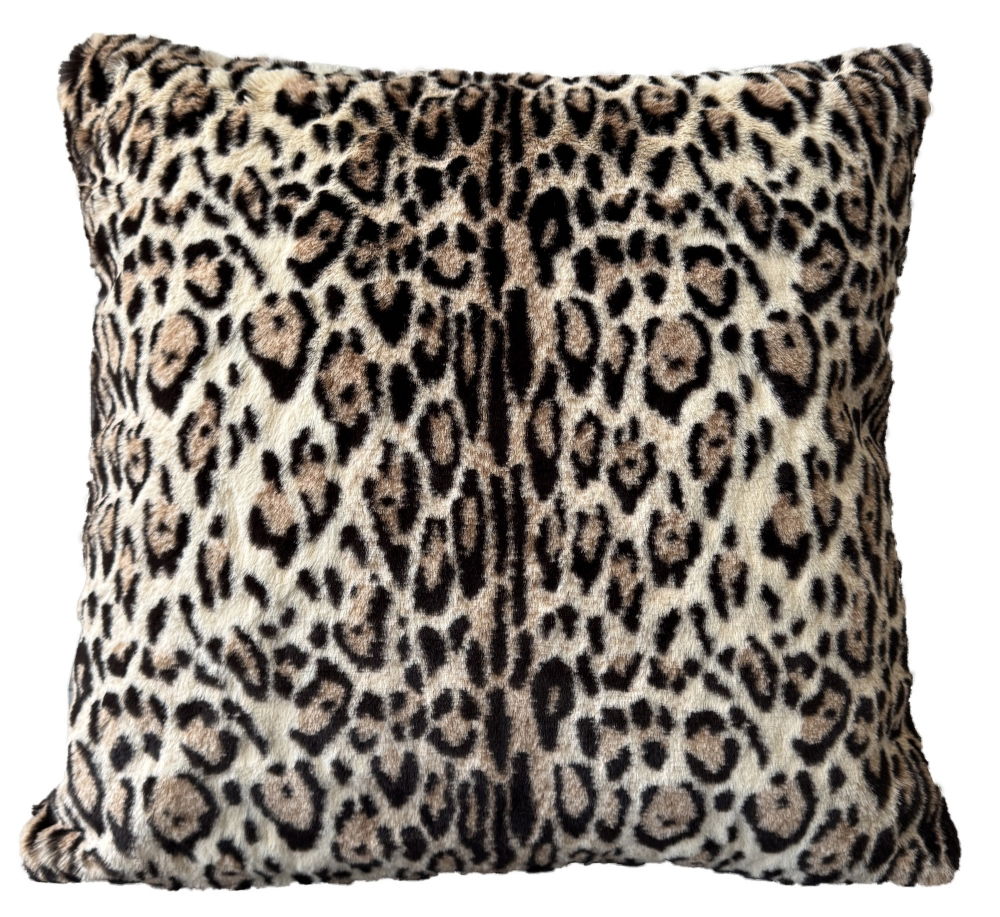 Paul Moneypenny Deafleopard Cushion