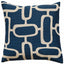 Malini Large Edison Blue Cushion