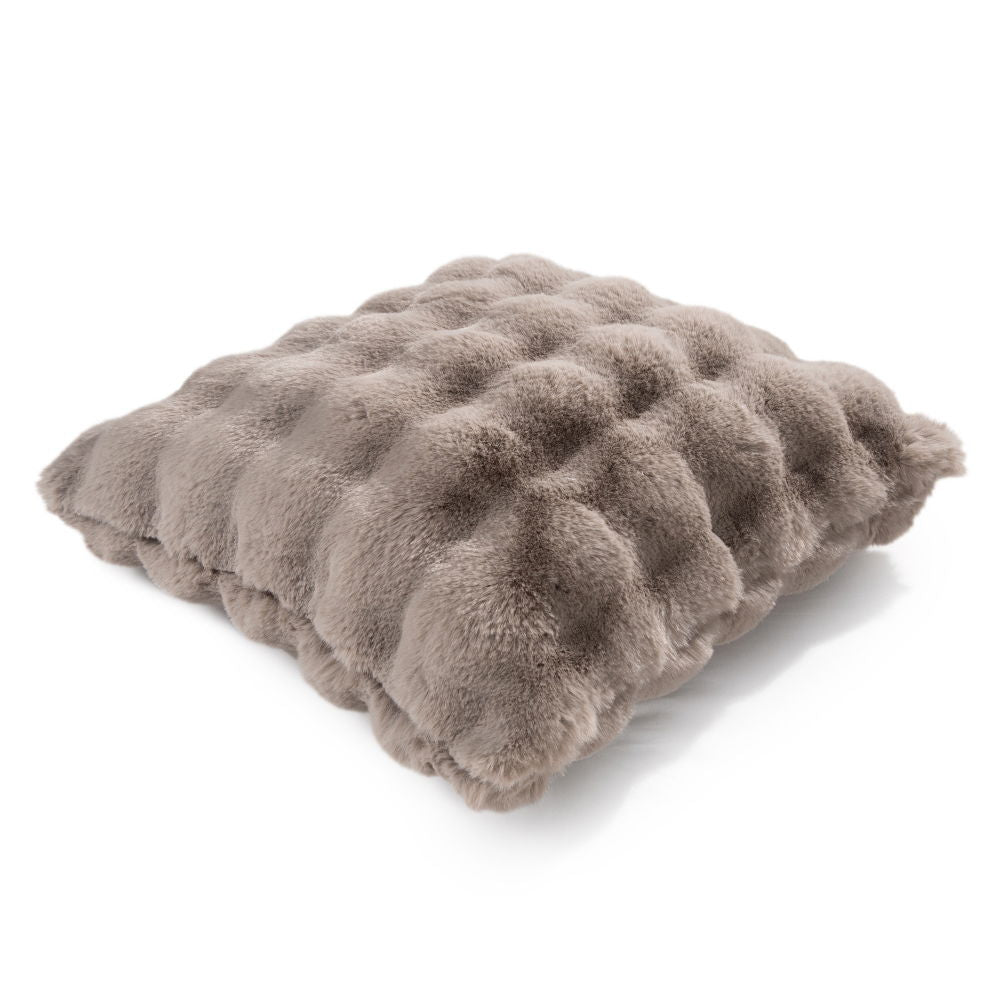 Malini Raffles Taupe Cushion