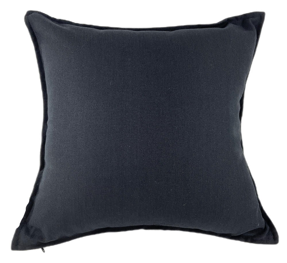 Malini Large Tia Black Cushion