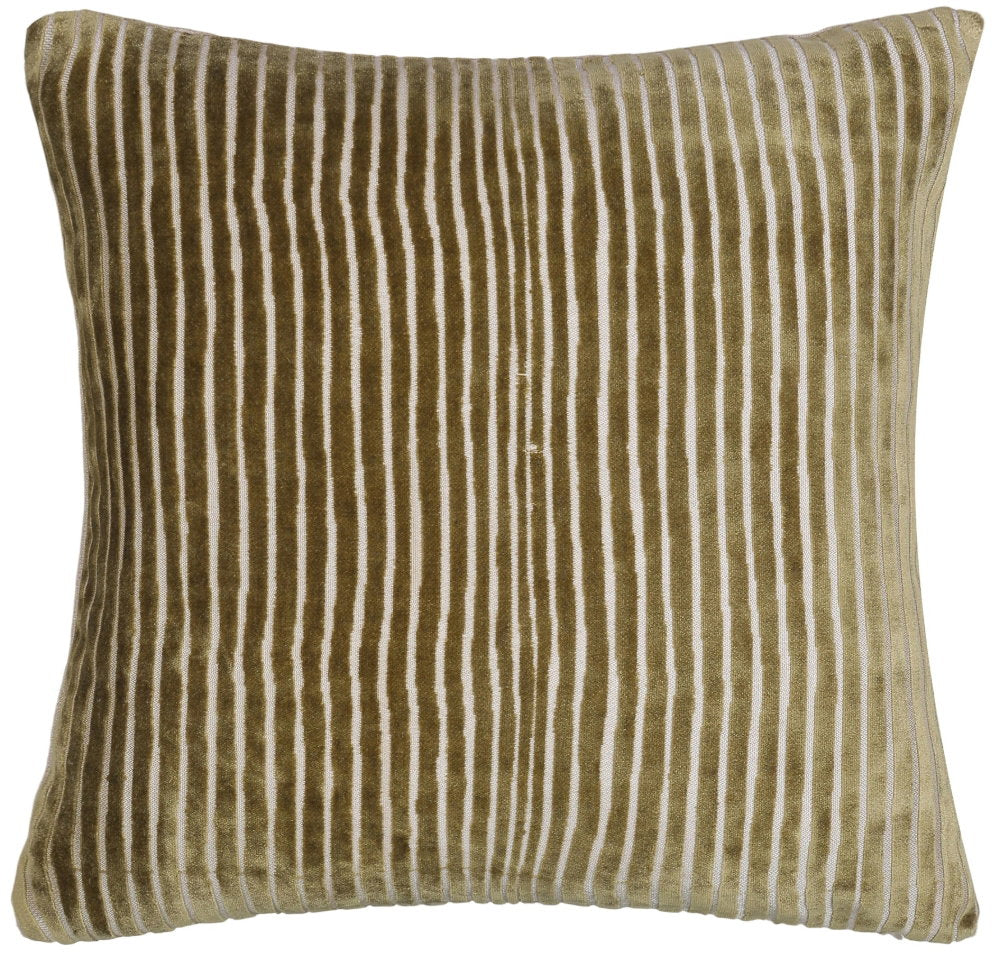 Malini Large Amalfi Olive Cushion