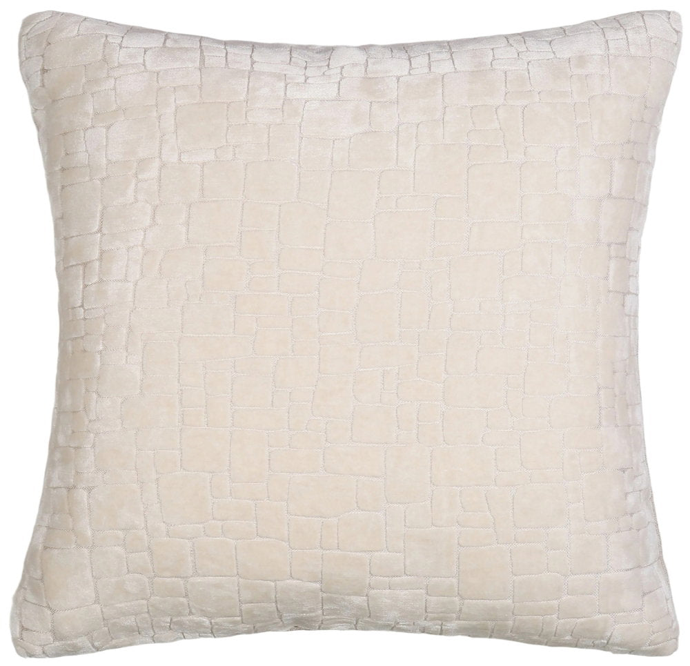 Malini Large Bergen Ivory Cushion