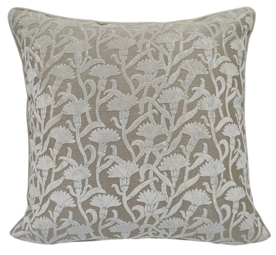 MaliniLarge Cassia Taupe Cushion