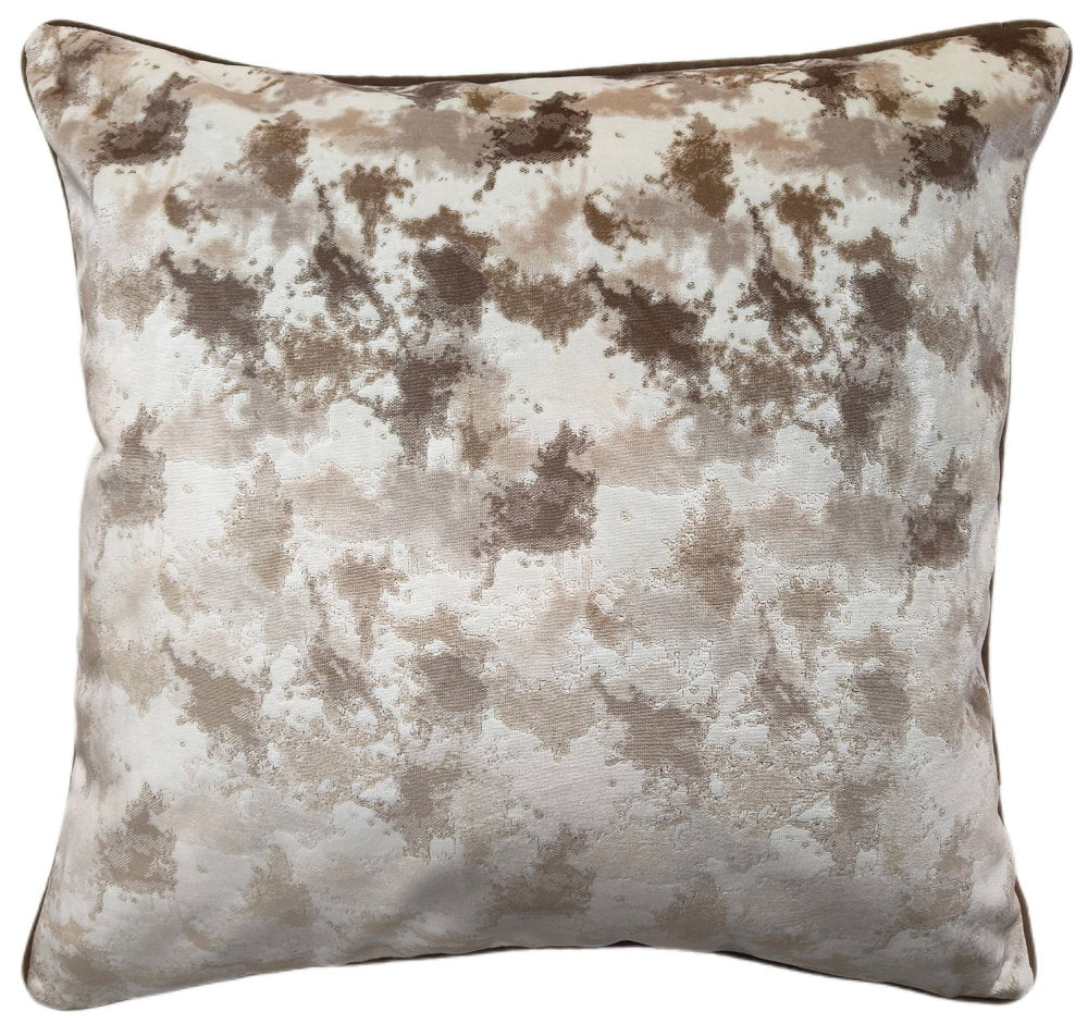Malini Large Fram Taupe Cushion