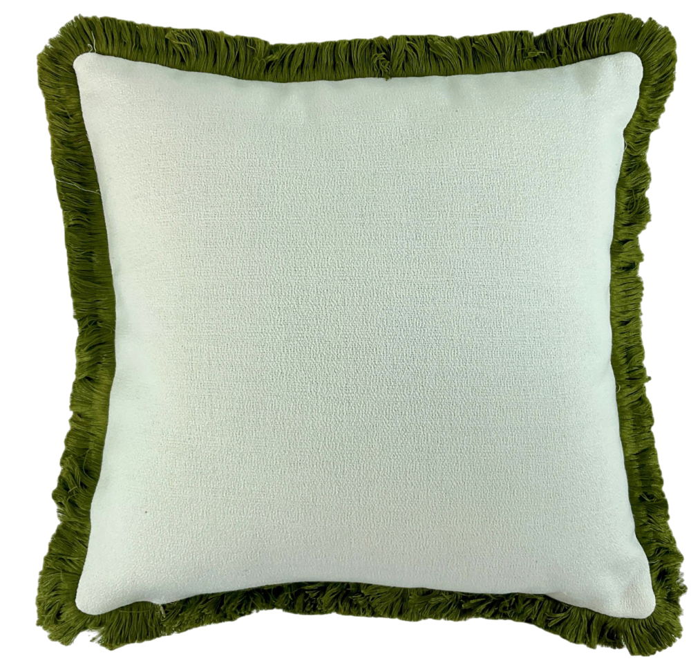 Malini Large Hugo Olive Cushion
