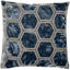 Large Ivor Blue Cushion