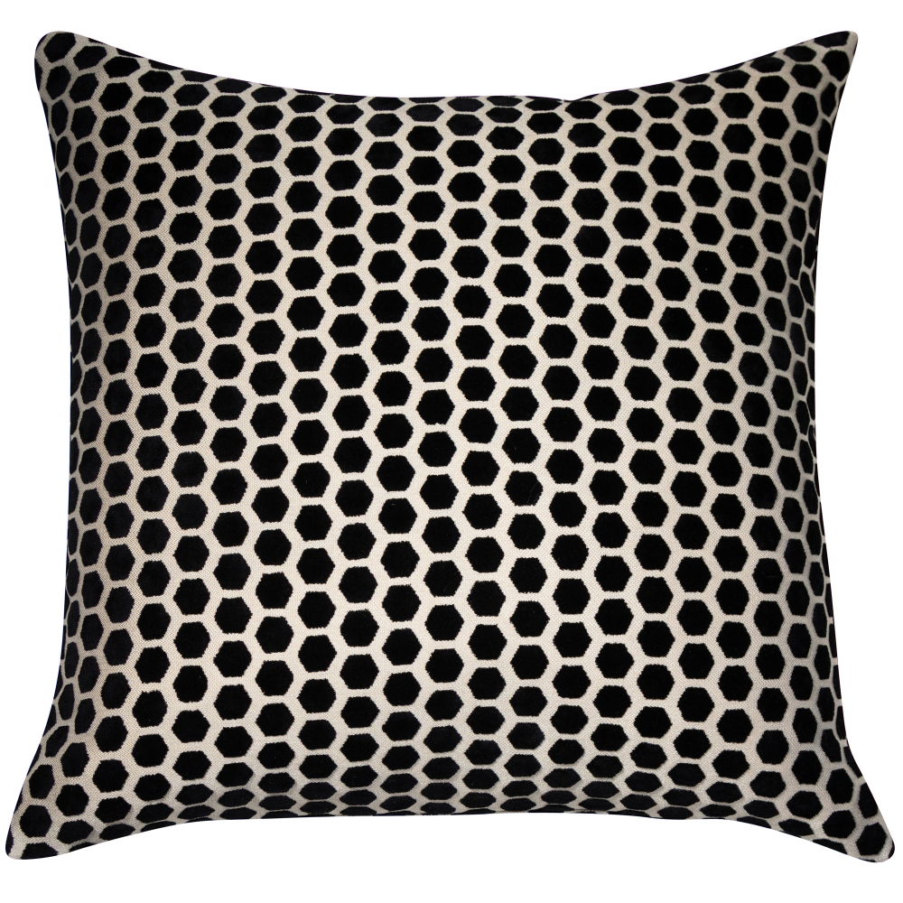 Malini Large Jorvik Black Cushion