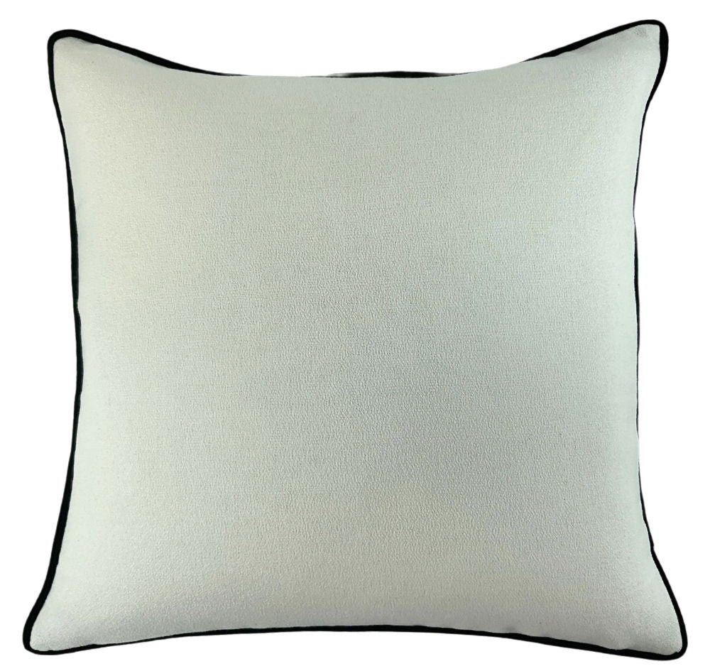 Malini Large Kivo Black Cushion