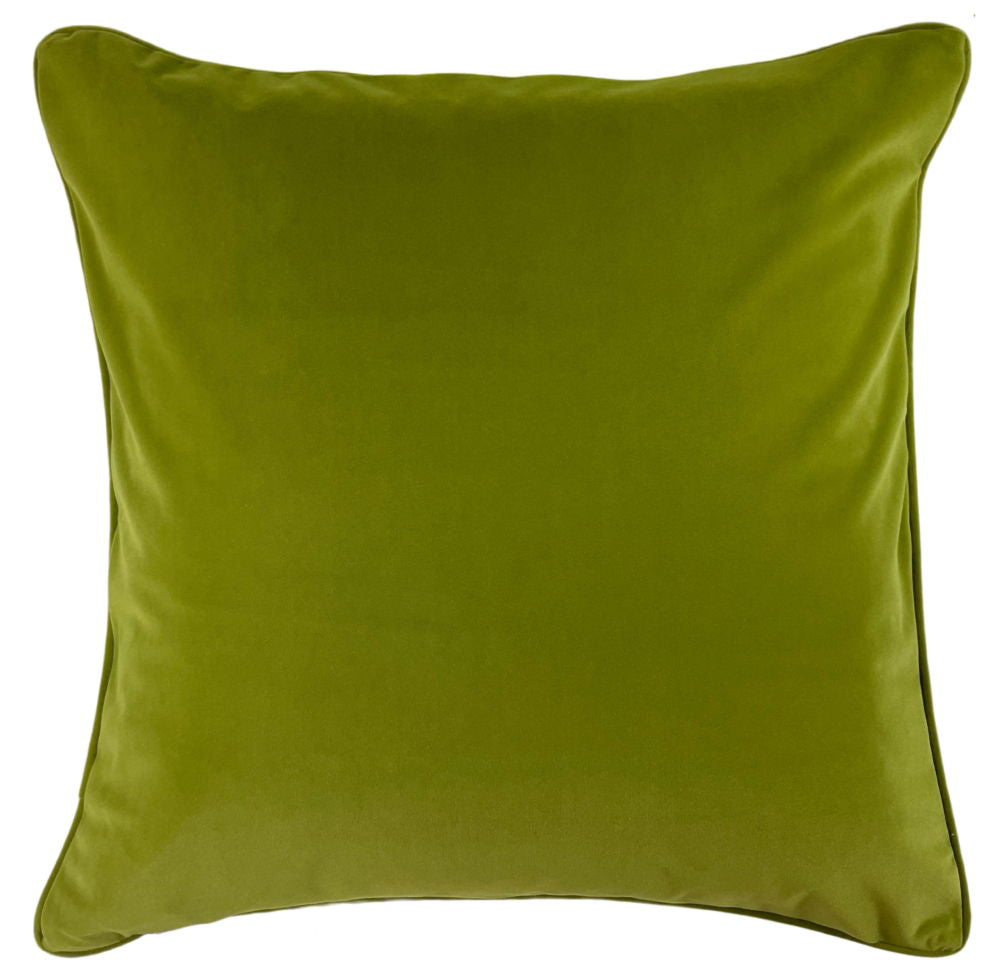 Malini Large Kivo Olive Cushion