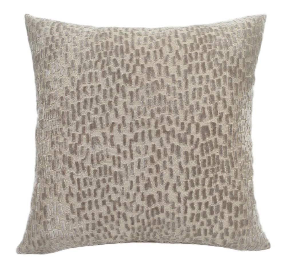 Malini Large Melody Taupe Cushion