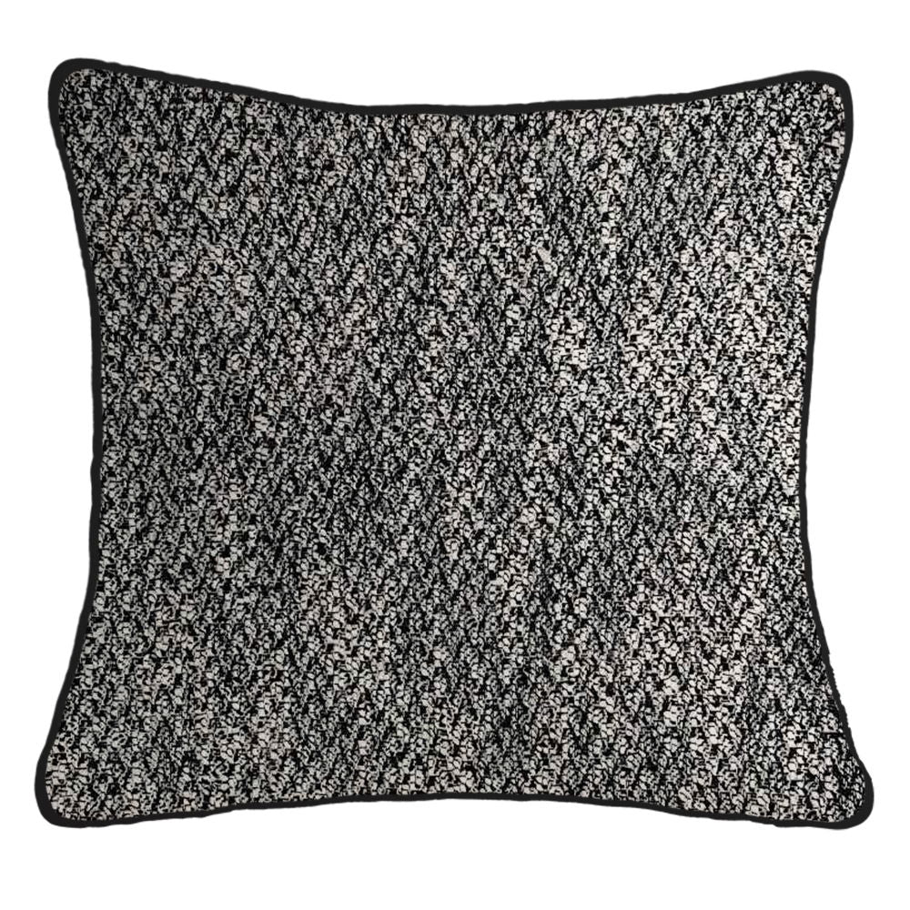 Malini Large Mura Black Cushion